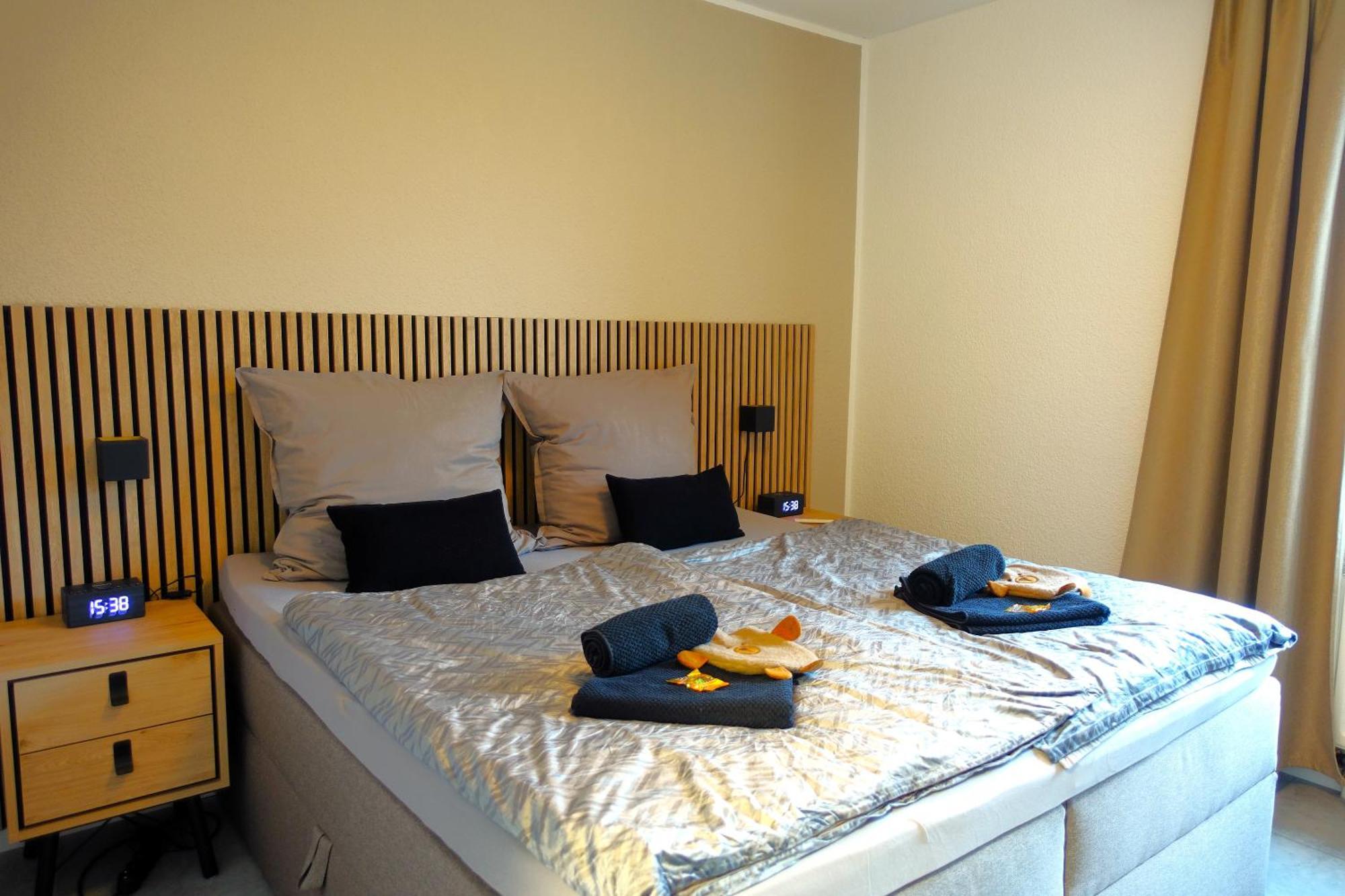 Apartment Getaway - Balkon - Kueche - Ruhe - Waesche - S-bahn - 60 Qm